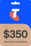 Telstra $350 Pre-Paid SIM Starter Kit (Get 260GB Data if Activated by 10-March-2025) for $275 Delivered @ Oz Tech Biz