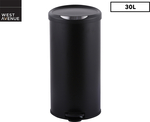 West Avenue 30L Pedal Bin (Black) $25.00 (Was $49.99) + Delivery ($0 with OnePass) @ Catch