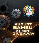Win a Bambu Lab A1 Mini 3D Printer from Scuffles