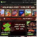[Steam / PC] Green Man Gaming 666 Encore - All Discounted Games Back up for 30 Hrs!