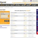 Tiger Airways - August and September Fares from $34.95!