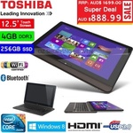 Super Deal: $888.99 Toshiba Touch Tablet U920T 12.5" Core i5 4G DDR3 256G SSD Win8 Free Shipping
