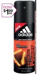 Adidas Deo Body Spray 150ml for $1.99 @ Priceline