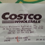 Costco Ringwood: Stella Artois 24 Can $29.99 (Belgian)