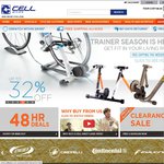 Cell Bikes $10 off with Minimum Spend of $50