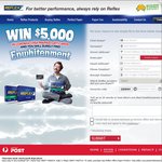 Win a $5000 Load&Go Visa Prepaid Gift Card from Auspost and Reflex