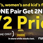 Rebel Sport Buy 1 Pair of Shoes Get The Second Half Price