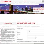 Win RT Flights for 2 to NY, 15 Day Coach Tour, Accommodation, Tours from Cosmos Tours