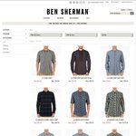 Take A Further 25% off All Ben Sherman Sale Product - Online Only - 1 Week