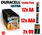 Duracell Alkaline Ultra Batteries 26 for $19.95 + Postage