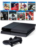 PS4 + 8 Game Bundle at EBGAMES Today Only $699