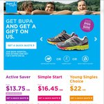 Join BUPA and Get 1 of 3 Gifts