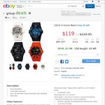 Casio G-Shock G8900A-1 Watch - $119 (RRP $230.95) Free Shipping at Tip Top Shop: eBay Group Deals