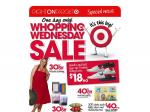 Target Whopping Wednesday Sale