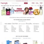 FragranceX - Free Shipping Sitewide with No Minimum Spend