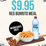 $9.95 Burrito Meal Wednesdays @ Salsas [NSW Only]