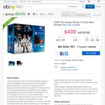 Sony PS4 500GB Disney Infinity 3.0 Star Wars Bundle & $50 eBay Voucher $400 Delivered @ Target eBay