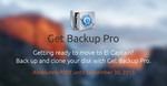 FREE - Get Backup Pro for Mac - Normally $19.95