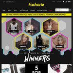 Factorie 40% off All Full Price Online Only