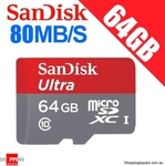 SanDisk 16/32/64 MicroSD $11.87/ $17.99/ $30.94 [AU] or $10.47/ $15.93/ $28.95 [HK] Delivered @ Shopping Square