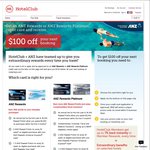 $100 off Hotelclub with Application of New ANZ Rewards or Platinum Credit Card