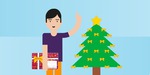 Next Day 1kg Express Post Christmas Satchels $14 within Australia @ Australia Post