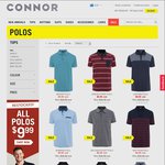 Connor Polo Tops $9.99 Now $7.99 Were $29.99 - Pickup Available