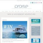 Win 3 Nights on a Houseboat Worth $1365 from Profile Magazine