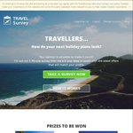 Win 1 of 4 Holidays from Travel Survey, Total Value $20K AUD