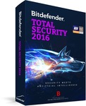 BitDefender Total Security 2016 with Free Upgrades - 70% off - US $26.98 (~AU $37)