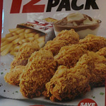 KFC $12.95 Wings Pack, 12 Wicked Wings and 2 Sides: Large Chips and Potato and Gravy (Can Swap)