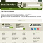 Free Standard Metro or Regional Delivery with $100+ Spend @ Dan Murphy's (Excludes Beer, Cider, Non-Liquor Drinks & RTDs)