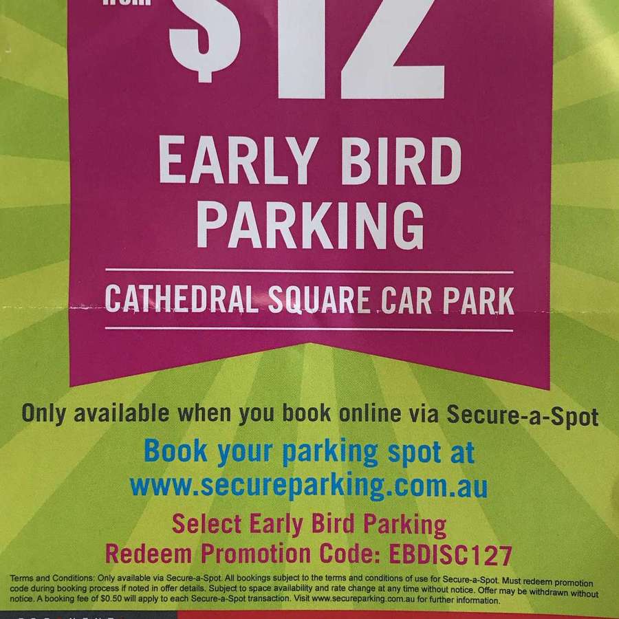 Cathedral Square Brisbane Car Park 12 50 Early Bird Normally 17 cathedral-square-brisbane-car-park-12-50-early-bird-normally-17