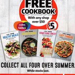 Free Cookbook (Worth $5) with Any Shop over $50 at Coles - 4 to Collect