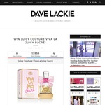 Win a Juicy Couture "Viva La Juicy Sucré" Perfume from David Lackie