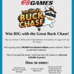 Win a Share of Over $20,000 Worth of Prizes (Playstation 4 Pro/Nintendo Switch/$250 Gift Card/etc) from EB Games