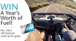 Win a $3,300 Fuel Card or 1 of 100 $20 Fuel Cards from Caltex