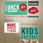 Free Kids Salad Bar with Every Adult Salad Bar Purchased @ Sizzler