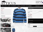 Atticus Clothing "Finch Sweater" was $79.95 now $39.95 plus sign up for extra 25% off code 