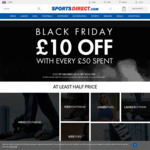 Receive $20 AUD Voucher for Every $100 AUD Spent or £10 Voucher For Every £50 Spent @ SportsDirect