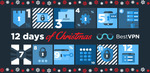 Win Daily Prizes from BestVPN's 12 Days of Christmas Giveaway