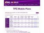 TPG Talk & Text Plans Now with More Data