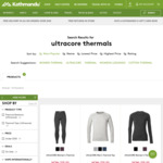 ultraCORE Thermal Tops/Long Johns $25 Each @ Kathmandu (C&C or Free Shipping over $100)