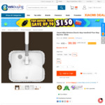 Xiaomi Handheld Electric Mop US $104.71 (~ $140.07 AUD) Delivered @ GeekBuying