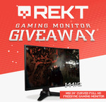 Win an MSI Curved 144hz Gaming Monitor from Rekt