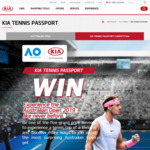 Win 1 of 5 VIP Experiences at The 2019 Australian Open for 2 Worth $5,640 from Kia