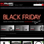Black Friday Yamaha YPT340-A Keyboard $199, Bugera AC60 Acoustic Amp $299, Casio XWH1 Headphones $59.99 Delivered @ SCM