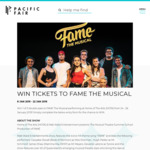 Win 1 of 3 Double Passes to FAME The Musical at HOTA on The Gold Coast from 24 - 26 January from Pacific Fair [No Travel]