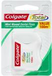 Colgate Total Dental Floss Mint 100m $2.99 (Was $7.99) @ Chemist Warehouse