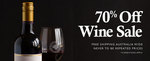 70% off Selected Wines + Free Shipping @ Watershed Wines